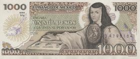 Mexiko / Mexico P.085 1000 Pesos 1985 (1) 