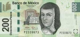 Mexiko / Mexico P.125c 200 Pesos 14.5.2007 (1) 