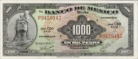 Mexiko / Mexico P.052t 1000 Pesos 1977 (1) 