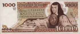 Mexiko / Mexico P.080a 1000 Pesos 1983 (1) 