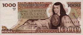 Mexiko / Mexico P.080b 1000 Pesos 1984 (1) 