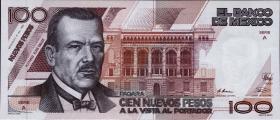 Mexiko / Mexico P.098 100 Neue Pesos 1992 (1) 
