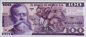 Mexiko / Mexico P.066a 100 Pesos 1974 (1) 