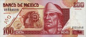 Mexiko / Mexico P.108d 100 Pesos 1999 (1) 
