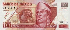 Mexiko / Mexico P.118e 100 Pesos 2004 (1) 