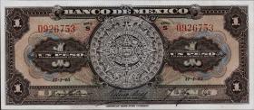 Mexiko / Mexico P.038c 1 Peso 1945 (1) 