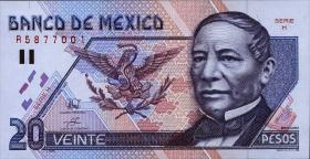 Mexiko / Mexico P.106a 20 Pesos 1994 (1) 
