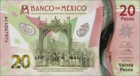 Mexiko / Mexico P.132 20 Pesos 2021 Polymer (1) U.4 