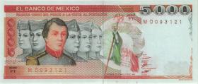 Mexiko / Mexico P.087 5000 Pesos 1985 (1) 