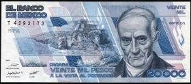 Mexiko / Mexico P.092a 20.000 Pesos 1988 (1/1-) 