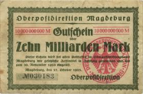 MG130.05 OPD Magdeburg 10 Milliarden Mark 1923 (3) 