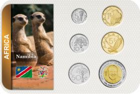 Kursmünzensatz Namibia 