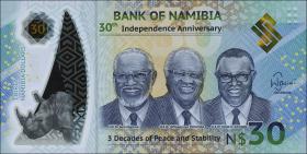 Namibia P.18 30 Namibia Dollars 2020 Polymer (1) 