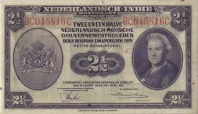 Ndl. Indien / Netherlands Indies P.112 2 1/2 Gulden 1943 (3/2) 