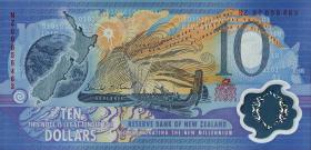Neuseeland / New Zealand P.190b 10 Dollars (2000) "Millenium" (1) 