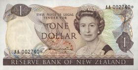 Neuseeland / New Zealand P.169ar 1 Dollar (1981-85) * (1) AA 