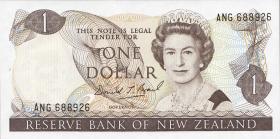 Neuseeland / New Zealand P.169c 1 Dollar (1989-92) (1) 