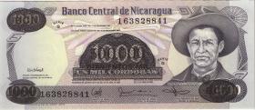 Nicaragua P.150 500.000 auf 1000 Cordobas (1987) (1) 