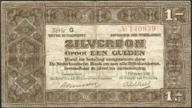 Niederlande / Netherlands P.015 1 Gulden 1920 (3) 