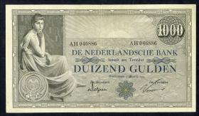 Niederlande / Netherlands P.042 1000 Gulden 1921 (3) 