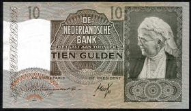 Niederlande / Netherlands P.053 10 Gulden 1940 (2) 