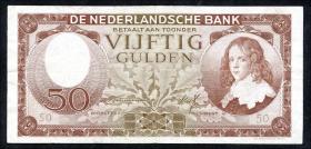 Niederlande / Netherlands P.078 50 Gulden 1945 (3) 