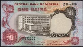 Nigeria P.15b 1 Naira (1973-78) (1) 