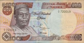 Nigeria P.28d 100 Naira 2004 (1) 