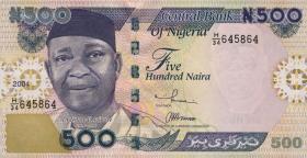 Nigeria P.30b 500 Naira 2004 (1) 