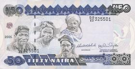 Nigeria P.27f 50 Naira 2005 (1) 
