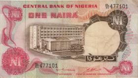 Nigeria P.15b 1 Naira (o.J.) (3) 