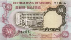 Nigeria P.15d 1 Naira (1973-78) (1) 