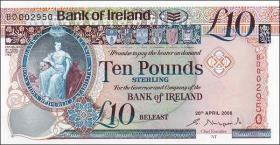 Nordirland / Northern Ireland P.084 10 Pounds 2008 (1) 
