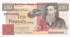 Nordirland / Northern Ireland P.194b 10 Pounds 1993 (1/1-) 