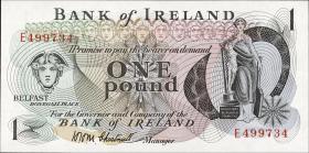 Nordirland / Northern Ireland P.061a 1 Pound (1972) (1) 