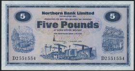 Nordirland / Northern Ireland P.188c 5 Pounds 1976 (1) 