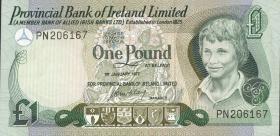 Nordirland / Northern Ireland P.247a 1 Pound 1977 (2/1) 