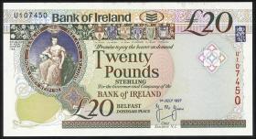 Nordirland / Northern Ireland P.076 20 Pounds 1997 (1) 