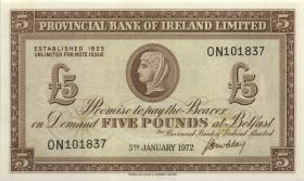 Nordirland / Northern Ireland P.246 5 Pounds 1972 (1) 