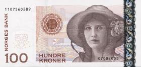 Norwegen / Norway P.49a 100 Kronen 2003 (1) 