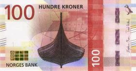 Norwegen / Norway P.54 100 Kronen 2016 (1) 