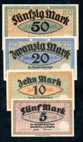 Notgeld Landsberg a.d. Warthe 5-50 Mark 1918 (1/1-) 