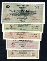 Notgeld Stuttgart 1 - 20 Reichsmark 1. Mai 1945 (1) 