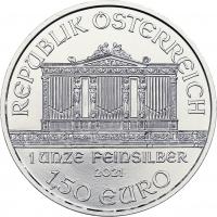 Österreich 1,5 Euro 2021 Philharmoniker (Unze) 
