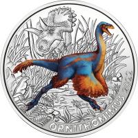 Österreich 3 Euro 2022 Ornithomimus velox 