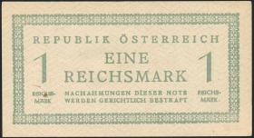 Österreich / Austria P.113a 1 Reichsmark o.J. (1945) (1) 