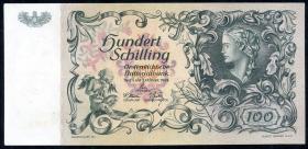 Österreich / Austria P.131 100 Schilling 1949 (2+) 