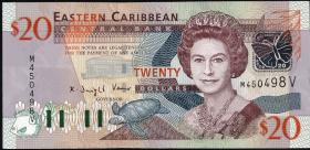 Ost Karibik / East Caribbean P.44v 20 Dollars (2003) (1) 