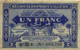 Algerien / Algeria P.098a 1 Franc L. 1944 (3) 