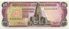 Dom. Republik/Dominican Republic P.121as 50 Pesos Oro 1978 Specimen (1) 